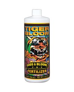 FoxFarm Tiger Bloom 1 Qt. 2-8-4 Concentrate Liquid Plant Food