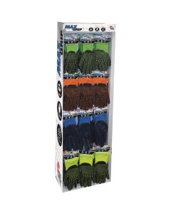 Midwest Gloves & Gear Max Grip Unisex Small/Medium & Large/XL Gloves Power Panel Display