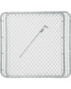 Midwest Air Tech Double Drive 114 In. W. x 58 In. H. Chain Link Gate