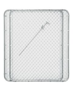 Midwest Air Tech Double Drive 114 In. W. x 72 In. H. Chain Link Gate