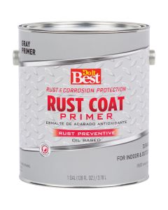 Do it Best Rust Coat Enamel Primer, Gray, 1 Gal.