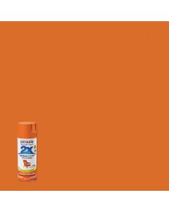 Rust-Oleum Painter's Touch 2X Ultra Cover 12 Oz. Satin Paint + Primer Spray Paint, Rust Orange