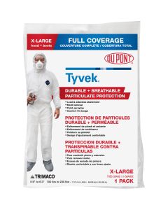 Trimaco DuPont Tyvek XL Painters Coverall with Hood and Boots