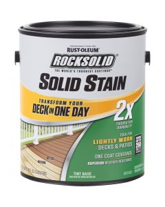 Rust-Oleum RockSolid Tint Base Solid Deck Stain, 1 Gal.