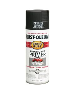 Rust-Oleum Stops Rust Dark Gray 12 Oz. Spray Automotive Paint Primer