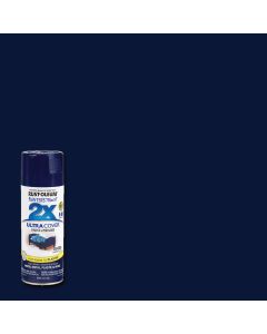 Rust-Oleum Painter's Touch 2X Ultra Cover 12 Oz. Gloss Paint + Primer Spray Paint, Navy Blue