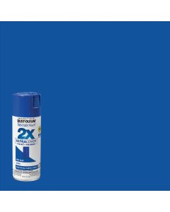 Rust-Oleum Painter's Touch 2X Ultra Cover 12 Oz. Gloss Paint + Primer Spray Paint, Deep Blue