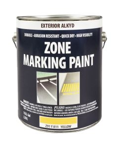 Do It Best Yellow Alkyd-Oil Base Gallon Traffic Paint