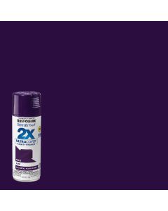 Rust-Oleum Painter's Touch 2X Ultra Cover 12 Oz. Gloss Paint + Primer Spray Paint, Purple