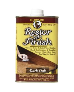 Howard Restor-A-Finish 16 Oz. Dark Oak Wood Finish Restorer