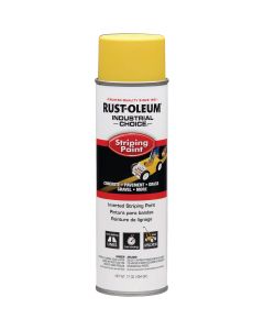 Rust-Oleum Industrial Choice Yellow 17 Oz. Striping Paint