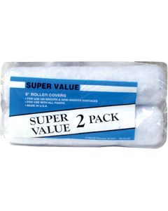 Shur-Line Super Value 9 In. x 3/8 In. Knit Fabric Roller Cover (2-Pack)