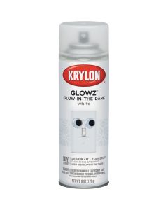 Krylon Glowz 6 Oz. White Glow-In-The-Dark Spray Paint