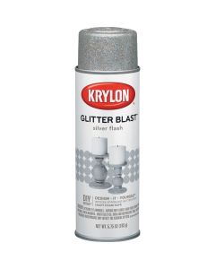 Krylon Glitter Blast 5.75 Oz. Silver Flash Spray Paint