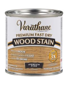 Varathane Fast Dry Ipswich Pine Urethane Modified Alkyd Interior Wood Stain, 1/2 Pt.