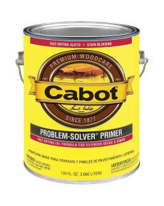 Cabot Problem-Solver White Exterior Primer, 1 Gal.