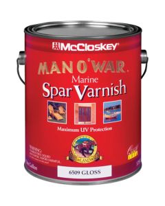 McCloskey Man O'War VOC Gloss Spar Interior & Exterior Varnish, Gallon