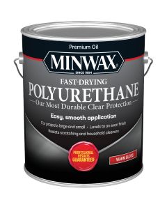 Minwax VOC Semi-Gloss Fast-Drying Interior Polyurethane, 1 Gal.