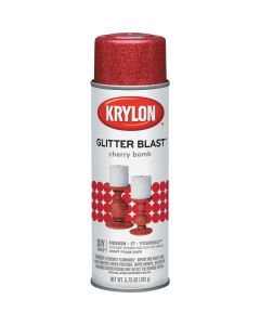 Krylon Glitter Blast 5.75 Oz. Cherry Bomb Spray Paint