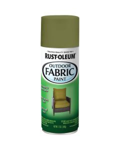 Rust-Oleum 12 Oz. Flat/Matte Outdoor Fabric Spray Paint, Olive Green
