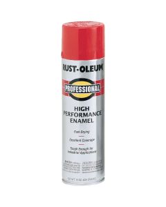 Rust-Oleum Professional 15 Oz. Gloss Industrial Enamel Spray Paint, Safety Red