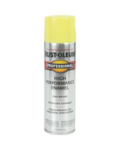 Rust-Oleum Professional 15 Oz. Gloss Industrial Enamel Spray Paint, Safety Yellow