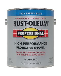Rust-Oleum Professional Industrial Enamel, Safety Blue, 1 Gal.