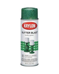Krylon Glitter Blast 5.75 Oz. Lucky Green Spray Paint