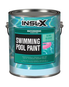 Insl-X 1 Gal. Ocean Blue Semi-Gloss Waterborne Pool Paint