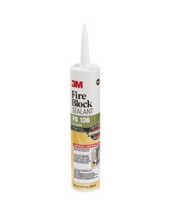 3M 10.1 Oz. Heat Resistant Fire Block Sealant, Gray