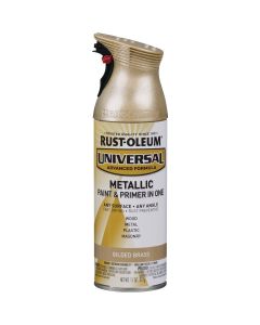Rust-Oleum Universal 11 Oz. Metallic Gilded Brass Paint