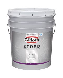 Glidden Spred Interior Paint + Primer Eggshell White & Pastel Base Pail