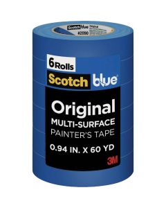 ScotchBlue 0.94 In. x 60 Yd. Original Painter's Tape (6 Roll)