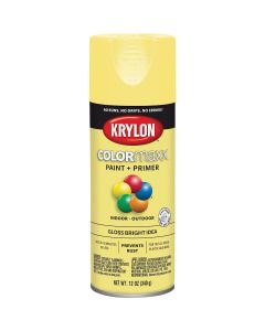 Krylon ColorMaxx 12 Oz. Gloss Spray Paint, Bright Idea