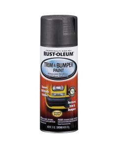 Rust-Oleum Stops Rust Automotive Trim & Bumper Spray Paint, 11 Oz., Matte Black