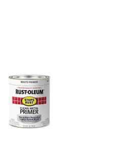 Rust-Oleum Stops Rust Clean Metal Primer, White, 1 Qt.