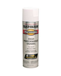 Rust-Oleum Professional Fast Dry 15 Oz. Flat High Performance Enamel Spray Paint, White