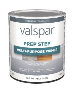 Valspar Prep Step 1 Qt. White Multi-Purpose Primer  (Latex)