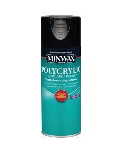 Minwax Satin Polycrylic Spray Protective Finish Spray Varnish, 11.5 Oz.