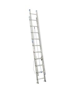 Werner 20 Ft. Aluminum Extension Ladder with 250 Lb. Load Capacity Type I Duty Rating