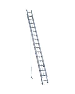 Werner 32 Ft. Aluminum Extension Ladder with 250 Lb. Load Capacity Type I Duty Rating