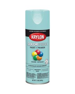 Krylon ColorMaxx 12 Oz. Gloss Spray Paint, Blue Ocean Breeze