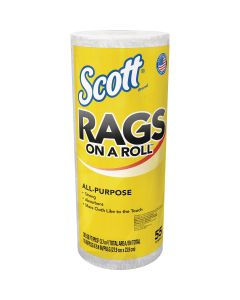 Scott 9.4 In. x 11 In. Rags On A Roll (55-Count)