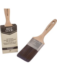 Best Look 3 In. Flat Polyester Paint Brush