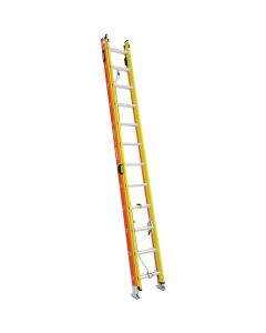 Werner GlideSafe 24 Ft. Type IA Fiberglass Tri-Rung Extension Ladder