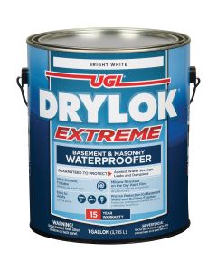 Drylok White Extreme Basement & Masonry Waterproofer Concrete Sealer, 1 Gal.