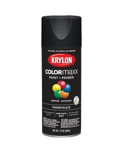Krylon ColorMaxx Black 12 Oz. All-Purpose Spray Paint Primer