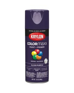 Krylon ColorMaxx 12 Oz. Gloss Spray Paint, Purple