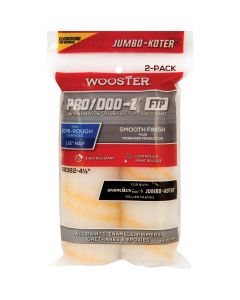 Wooster Jumbo-Koter P/D FTP 4-1/2 In. x 1/2 In. Woven Paint Roller Cover (2-Pack)