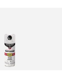 Rust-Oleum Stops Rust 12 Oz. Custom Spray 5 in 1 Gloss Spray Paint, Clear